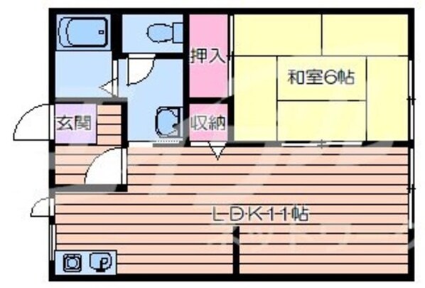 ガーデンハイツの物件間取画像